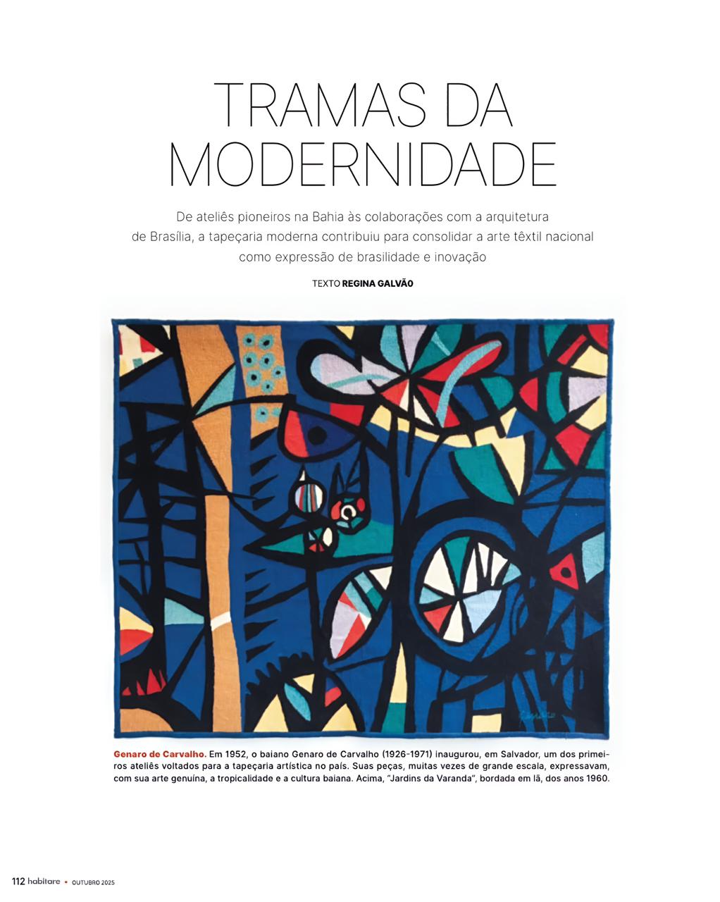 Tramas da Modernidade - Regina Galvão